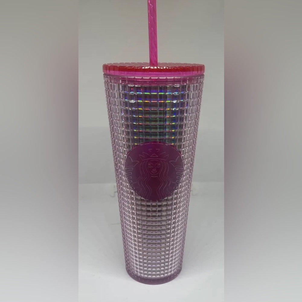 Starbucks 2023 Iridescent bubblegum pink Venti cup New